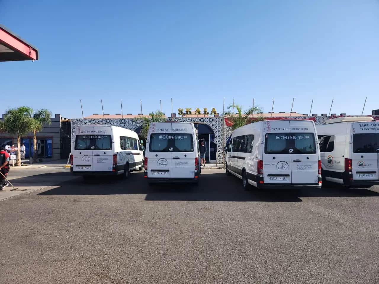 Hotel pick-up for family excursion, Marrakech