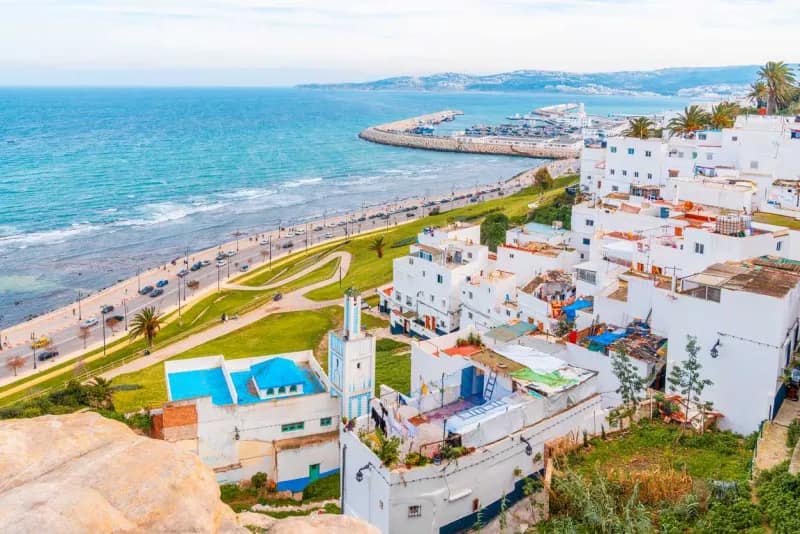 Tangier Mediterranean city Morocco
