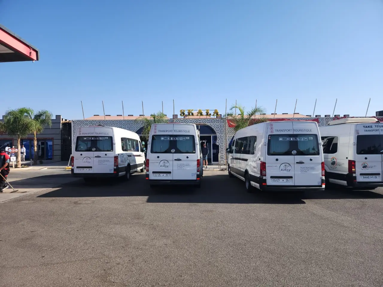 Hotel pick-up for family excursion, Marrakech